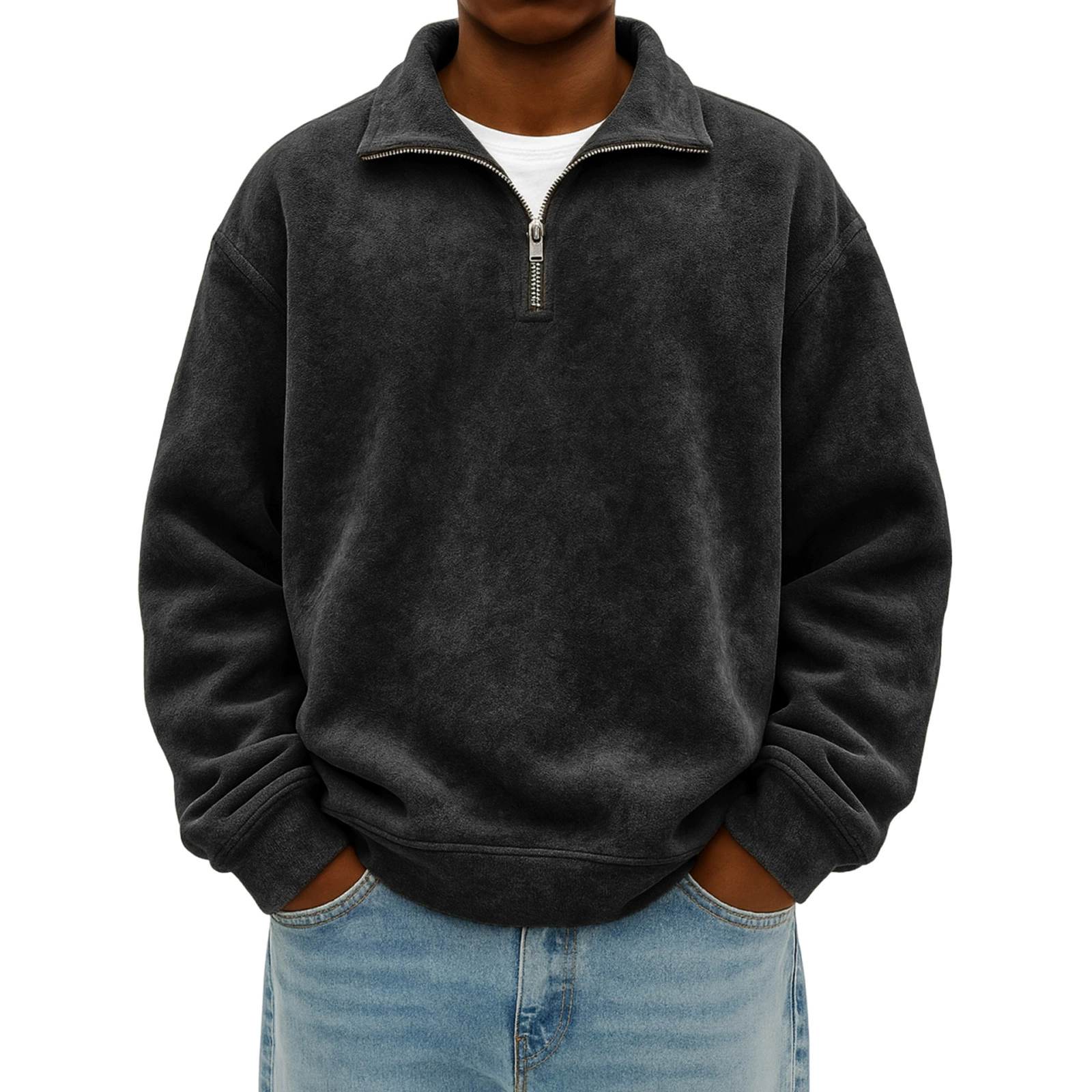 Le pull Heritage Stone-Wash